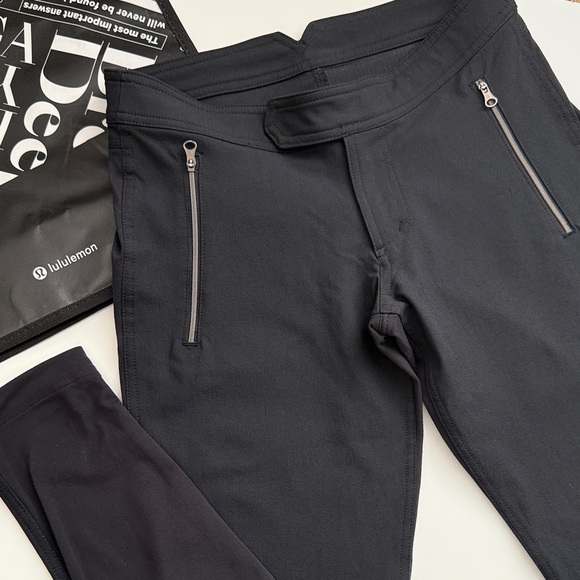 lululemon athletica Pants - Lululemon Black Pant with Zipper Pockets